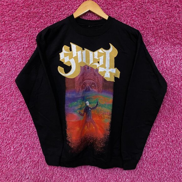 Ghost Cardinal Copia Death Metal Band Crewneck Sweater Small - Picture 1 of 4